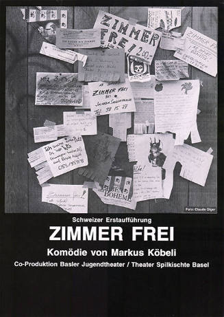 Zimmer Frei, Markus Köbeli, Basler Jugendtheater / Theater Spilkischte Basel