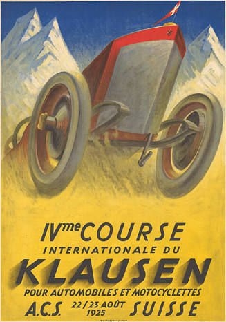IVme Course Internationale du Klausen pour Automobiles et Motocyclettes