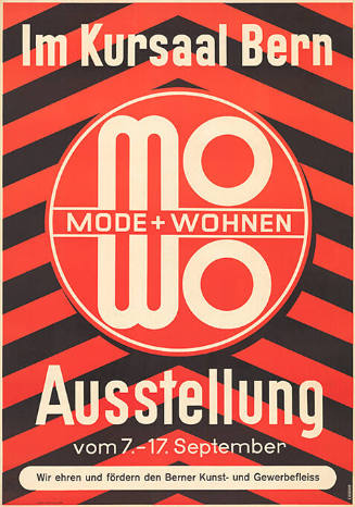 MOWO, Mode + Wohnen, Ausstellung im Kursaal Bern