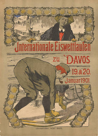 Internationale Eiswettlaufen zu Davos