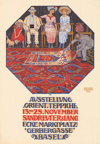 Ausstellung Orient-Teppiche, Sandreuter & Lang, Basel