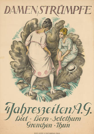 Damenstrümpfe, 4 Jahreszeiten A.G. Biel, Bern, Solothurn, Grenchen, Thun