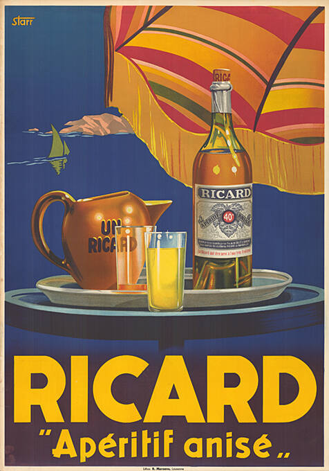 Ricard “Apéritif anisé„