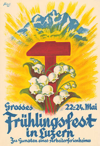 Grosses Frühlingsfest in Luzern, Zu Gunsten eines Arbeiterferienheimes