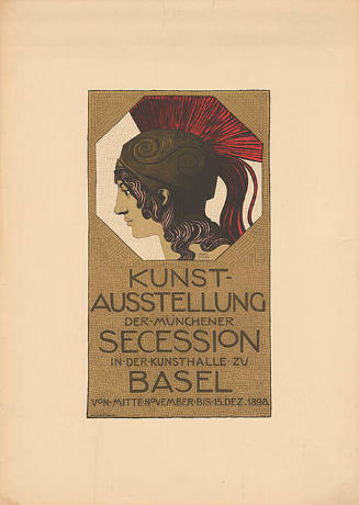 Kunstausstellung der Münchener Secession in der Kunsthalle zu Basel