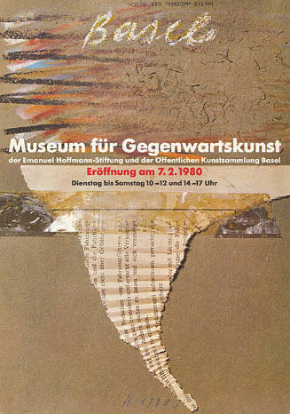 Basel, Museum für Gegenwartskunst der Emanuel-Hoffmann-Stiftung und der Öffentlichen Kunstsammlung Basel