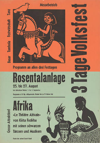 3 Tage Volksfest, Afrika, Rosentalanlage