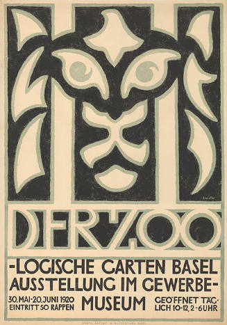 Der Zoo-logische Garten Basel, Gewerbemuseum Basel