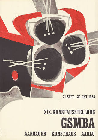 XIX. Kunstausstellung GSMBA , Aargauer Kunsthaus Aarau