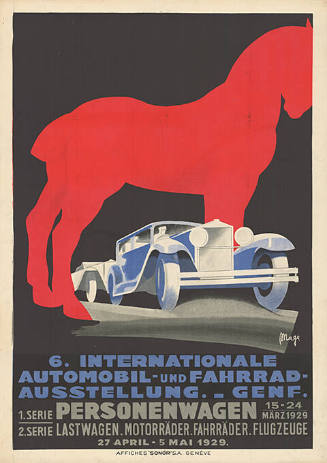 6. Internationale Automobil- und Fahrrad-Ausstellung Genf, 1. Serie Personenwagen