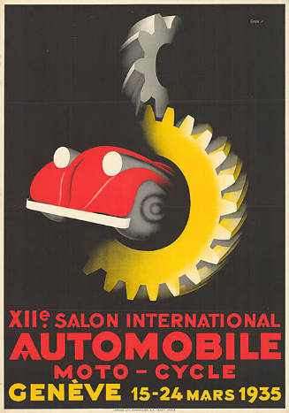 XIIᵉ Salon international Automobile, Moto - Cycle, Genève