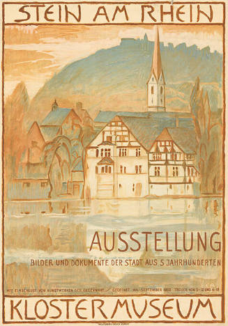 Stein am Rhein, Ausstellung, Bilder und Dokumente der Stadt aus 5 Jahrhunderten, Klostermuseum