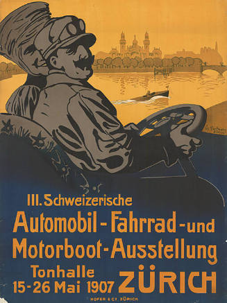 III. Schweizerische Automobil- Fahrrad- und Motorboot-Ausstellung, Tonhalle Zürich