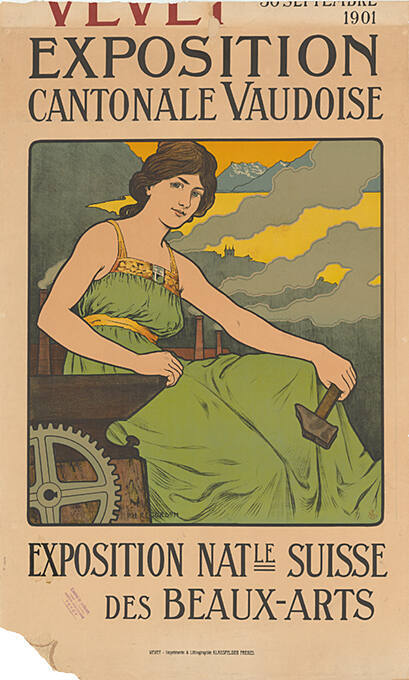 [Vevey], Exposition cantonale vaudoise, Exposition nat.le Suisse des Beaux-Arts