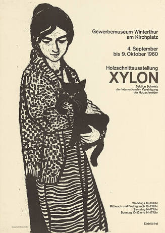 Holzschnittausstellung Xylon, Gewerbemuseum Winterthur