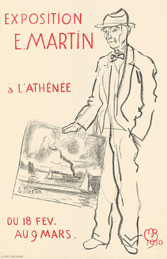 E. Martin, Athénée