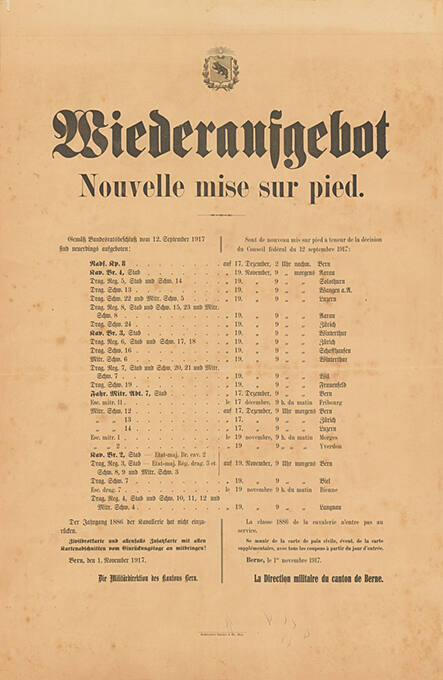 Militärdirektion des Kantons Bern