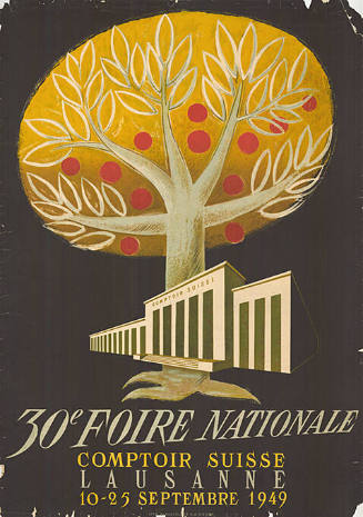 30ᵉ Foire Naionale, Comptoir Suisse, Lausanne