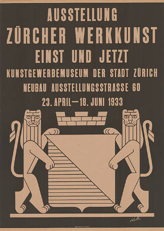 Züricher Werkkunst einst und jetzt