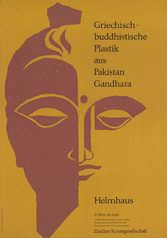 Griechisch-buddhistische Plastik aus Pakistan Gandhara, Helmhaus