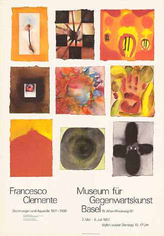 Francesco Clemente, Museum für Gegenwartskunst Basel