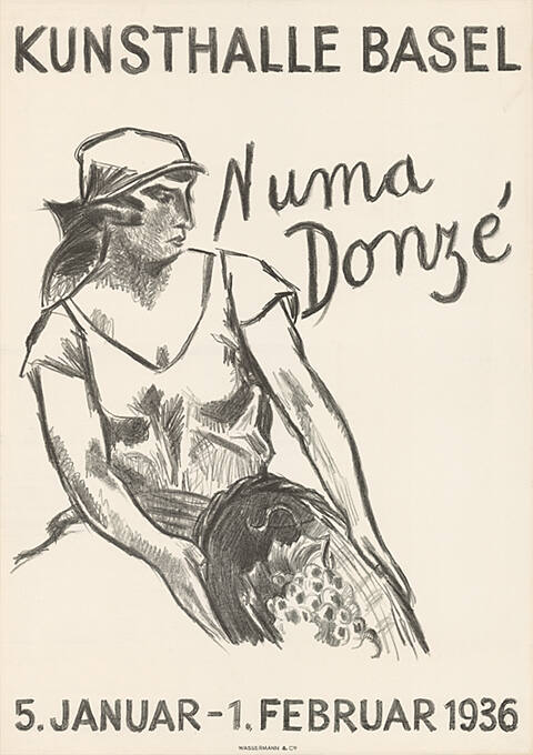 Numa Donzé, Kunsthalle Basel