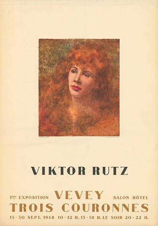 Viktor Rutz, Exposition, Vevey, Trois Couronnes