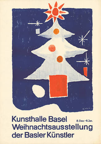 Weihnachtsausstellung der Basler Künstler, Kunsthalle Basel