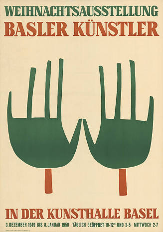 Weihnachtsausstellung, Basler Künstler, Kunsthalle Basel