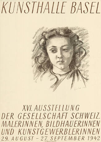 XVI. Ausstellung der Gesellschaft Schweiz. Malerinnen, Bildhauerinnen und Kunstgewerblerinnen, Kunsthalle Basel