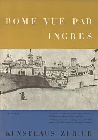 Rome vue par Ingres, Kunsthaus Zürich