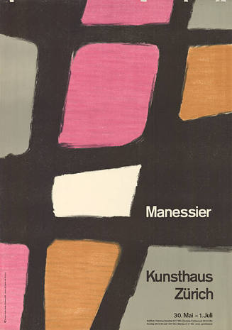Manessier, Kunsthaus Zürich