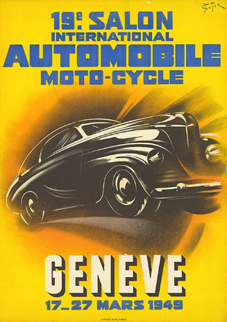 19ᵉ Salon international Automobile, Moto-Cycle, Genève