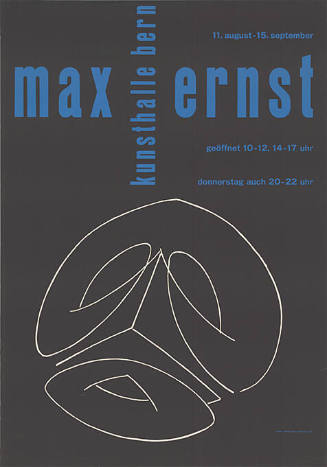 Max Ernst, Kunsthalle Bern