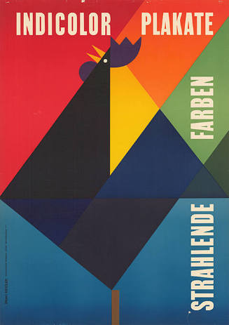 Indicolor Plakate, Strahlende Farben