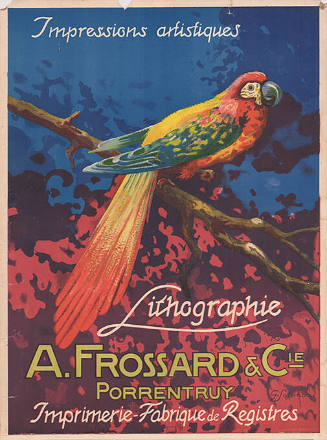 Impressions artistiques, Lithographie, A. Frossard & Cie, Porrentruy