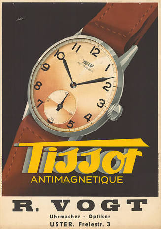 Tissot Antimagnetique, R. Vogt, Uster