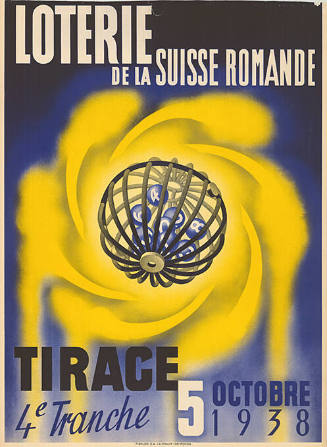 Loterie de la Suisse Romande, Tirage 5 octobre 1938, 4ᵉ Tranche