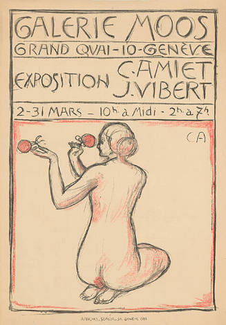 C. Amiet, J. Vibert, Galerie Moos, Genève