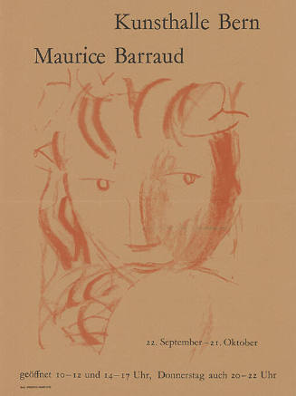 Maurice Barraud, Kunsthalle Bern