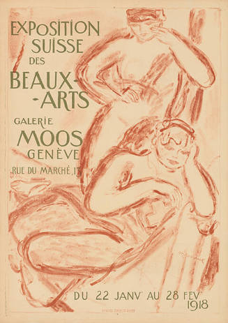 Exposition Suisse des Beaux-Arts, Galerie Moos, Genève