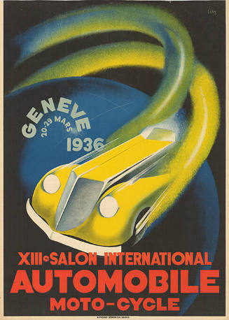 XIIIᵉ Salon International automobile, moto-cycle, Genève