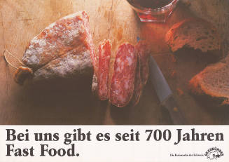 Bei uns gibt es seit 700 Jahren Fast Food.