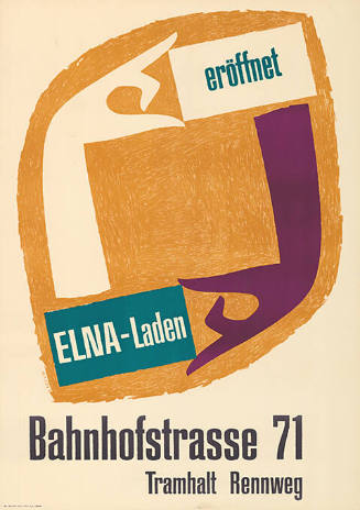 Elna-Laden eröffnet, Bahnhofstrasse 71
