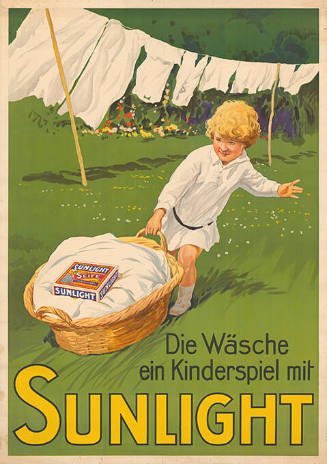 Die Wäsche ein Kinderspiel mit Sunlight