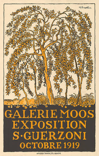 Exposizion, S. Guerzoni, Galerie Moos