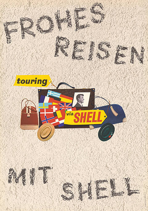 Frohes reisen mit Shell, touring Shell