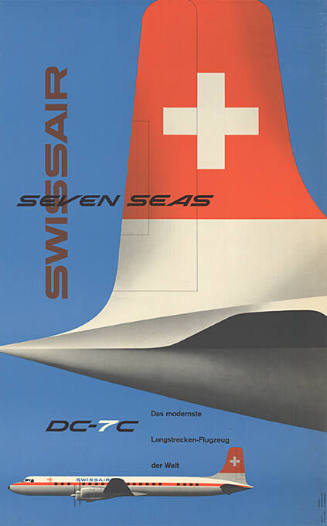 Swissair Seven Seas DC-7C