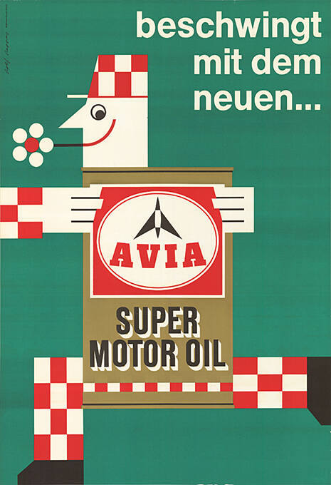 beschwingt mit dem neuen…, Avia Super Motor Oil