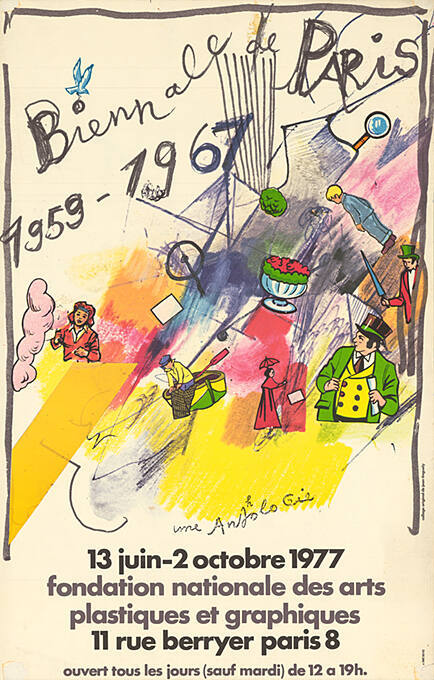 Biennale de Paris 1959 –1967, Fondation nationale des arts plastiques et graphiques, Paris